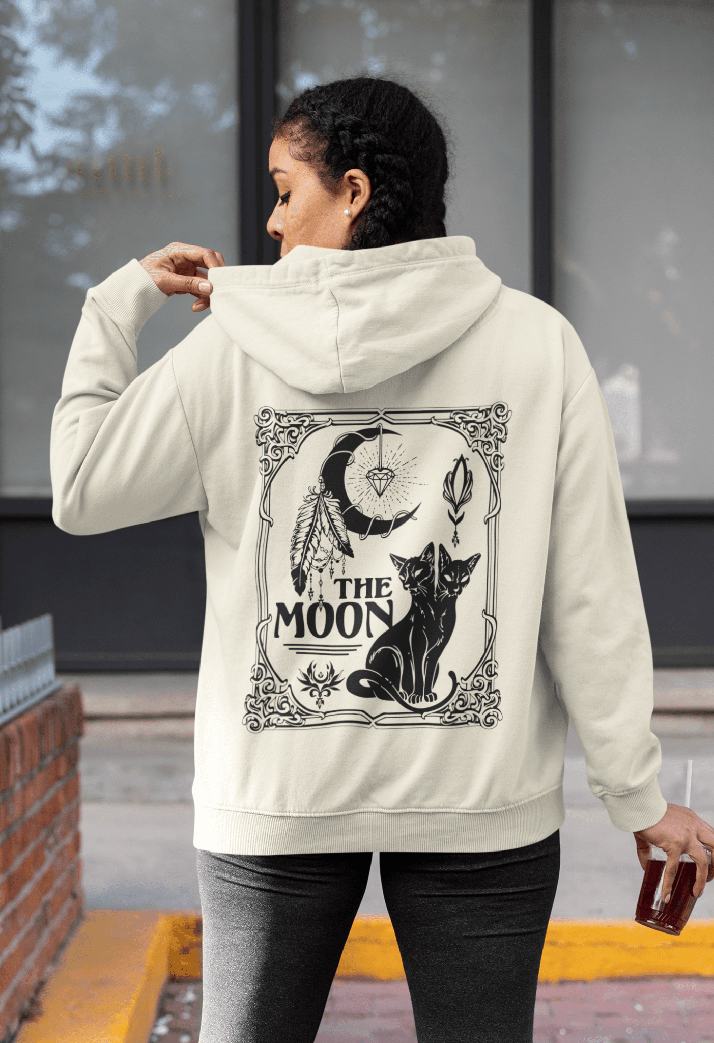 Oversized Hoodie - The Moon Hoodie